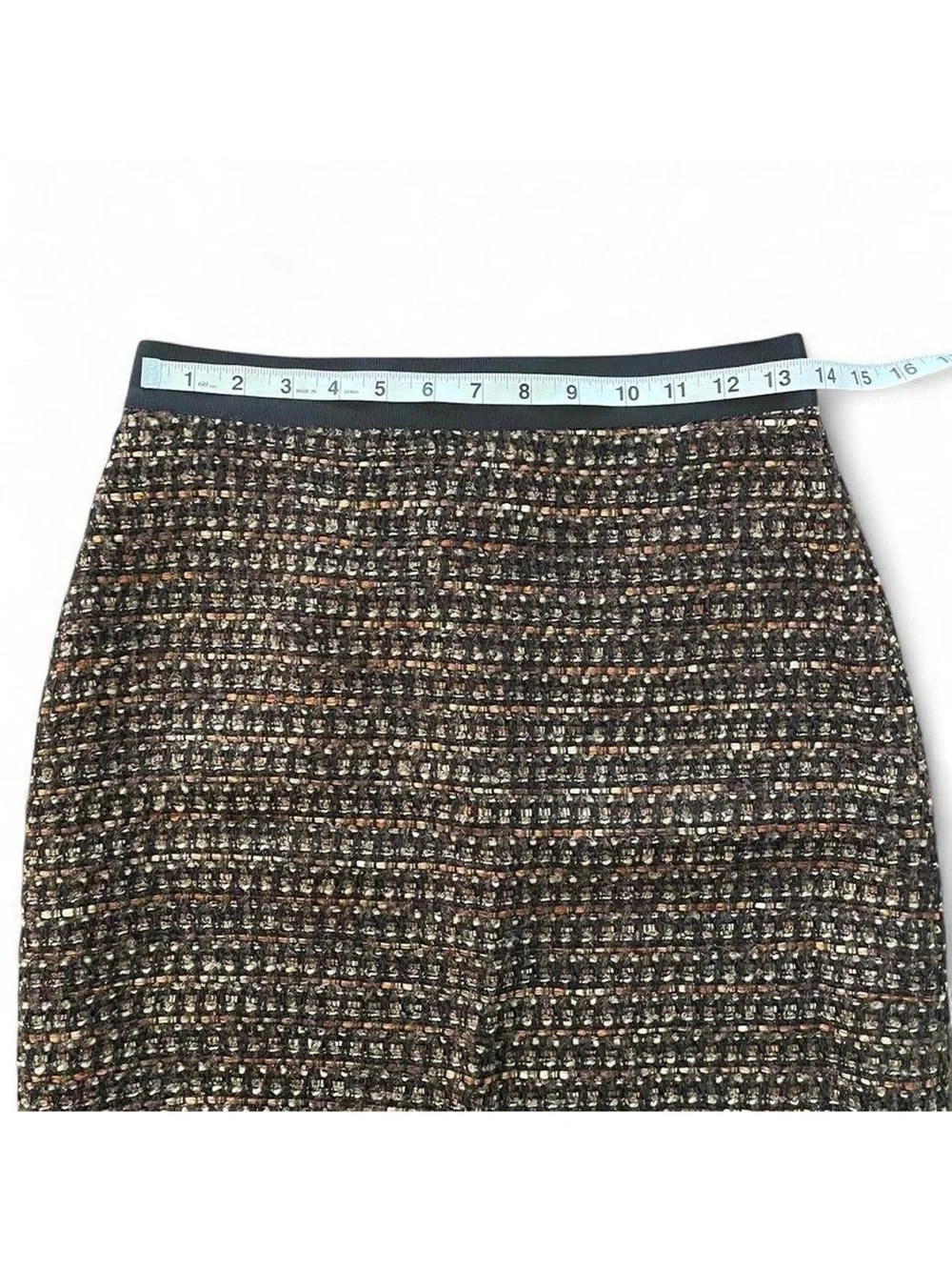 Kate Spade New York Skirt the Rules Brown Shimmer Mini Skirt